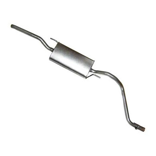 Long rear silencer with 1 outlet for Golf 3 estate - GC20315