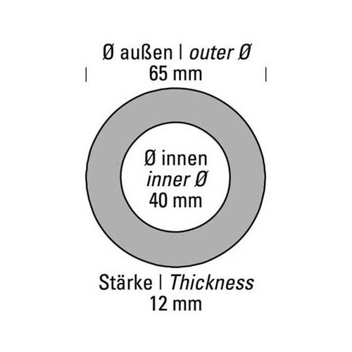 Silicone-reinforced exhaust silencer - GC20800