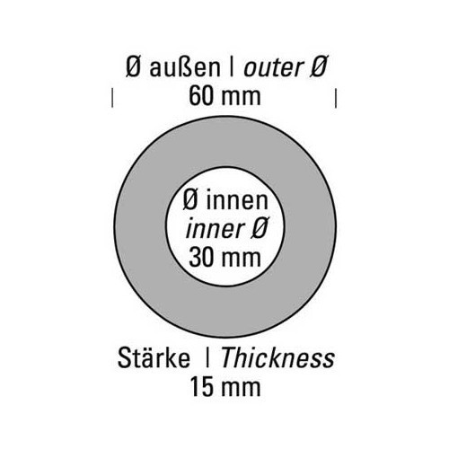 Silikonverstärkter Auspuffsilentblock - GC20805