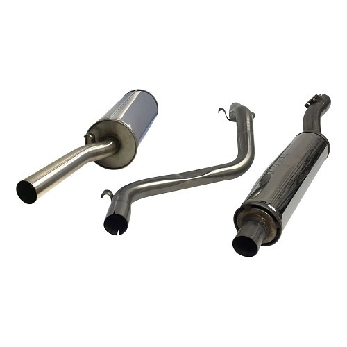  JETEX "Classic look" stainless steel exhaust system for VW Golf 1 GTi and Cabriolet (1976-1983) - GC21018 