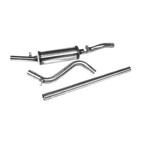  Ligne groupe N en inox pour Volkswagen Golf 2 GTi 16s et G60 - GC21024 