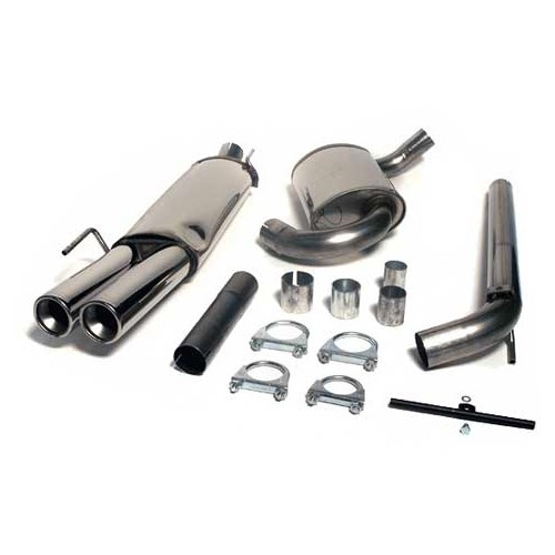  Ligne d'échappement Inox JETEX pour VW Golf 3  - GC21030 