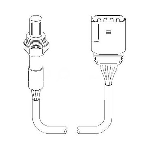  Sensor Lambda para Golf 4 e Polo 6N2 - GC29336 