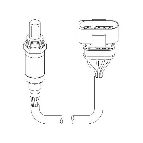  Sensor Lambda para Golf 4 e Golf 4 Cabriolet - GC29416 