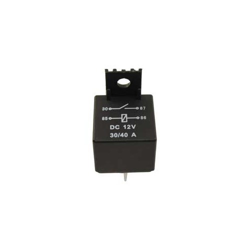 Multi-purpose relay, 4 terminals, 12 volts, 30 / 40 A - GC30500