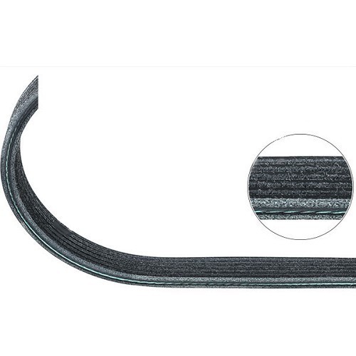  Accessory belt for Golf 4 and Bora with air conditioning - GC35756 