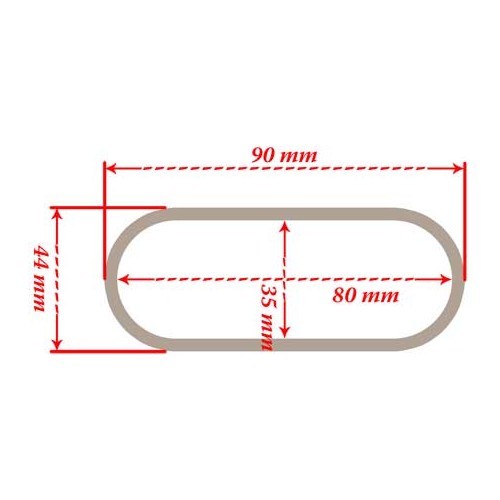  Afdekplaat voor extern luchtfilter, voor Weber DGV/DGAV/DGEV/DGMS/DGAS/DGES carburateurs - GC41300-2 