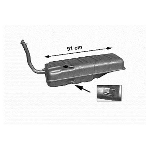 Fuel tank for Polo with carburettor from 1982 ->1994 - GC42120