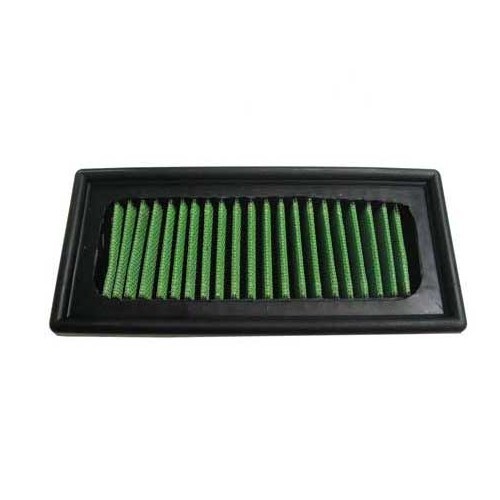 Filtro de ar Sport GREEN para Golf 1 e Scirocco, 1.5 -> 1.8 com carburador - GC44900GN