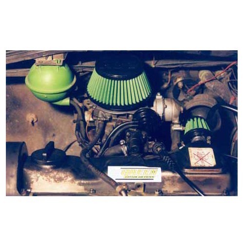 Direktansaugkit GREEN für Volkswagen Golf 1 und 2 1600 und 1800 90s - GC45500GN