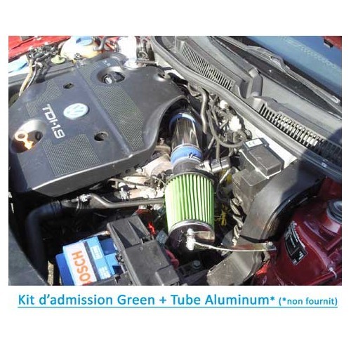 Kit d'immissione diretta Green per Golf 4 TDI 90 CV, 110 CV e 115 CV - GC45522GN