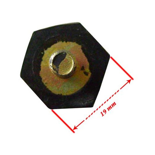  Silent-bloc hexagonal support de pompe à essence TOPRAN pour injection K-Jetronic - GC46212-2 