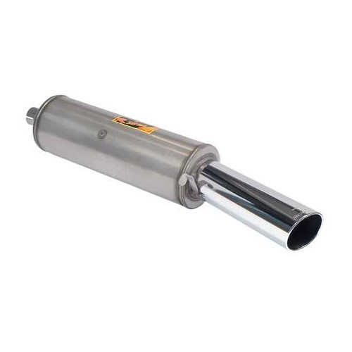  Silenciador trasero SUPERSPRINT de acero inoxidable para Golf 1 & Scirocco GTI / GLI / GTD - GC50105R 