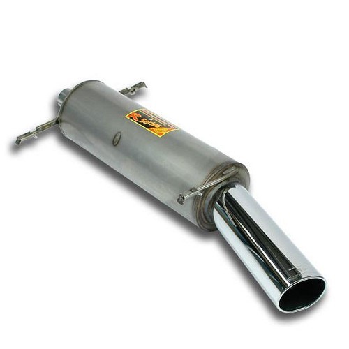  Silenziatore posteriore SUPERSPRINT in acciaio inox per Golf 1 Cabriolet - GC50109 