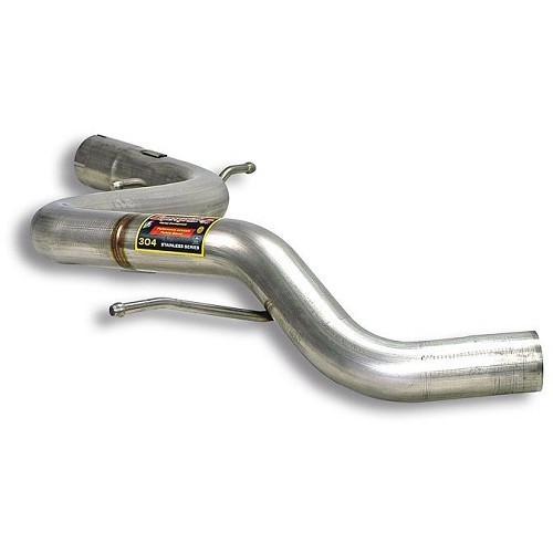  Tubo centrale in acciaio inox diretto Supersprint per Golf 5 GTi 200 cv - GC50521 