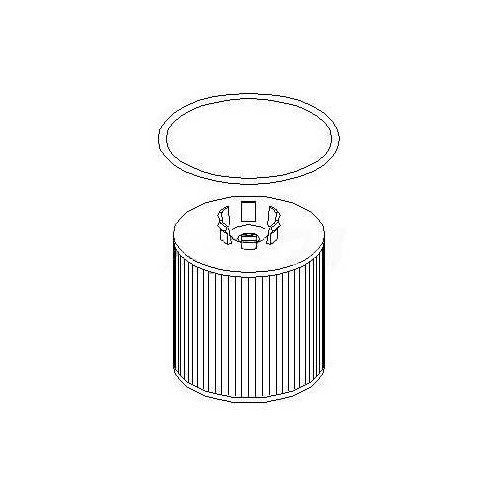 Oil filter for VW Touran 1T1 - GC51409