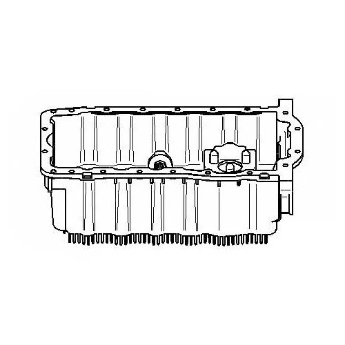  Oil sump with hole for sensor for Golf 5, 1.6 BGU - GC52564 