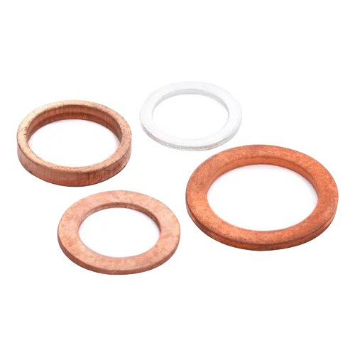 Complete set of crankcase seals for VW Jetta 1 1.5 1.6 petrol and diesel engines - GC52809