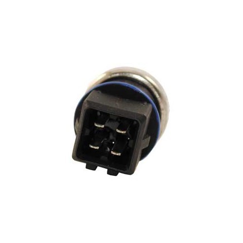 Black/blue coolant temperature sensor with 4 flat terminals - GC54314