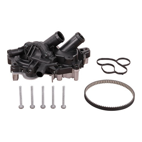  Kit de bomba de água e correia VEMO para Volkswagen Polo V (6R) 1.0e 1.2 TSI - GC55433 