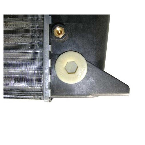 Radiador de água do motor de 480 mm para Golf 1 até ->07/80 - GC55628