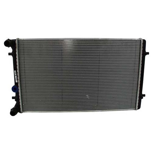 Cooling radiator, 650 mm, for Golf 4 & Bora 1.4 ->2.3