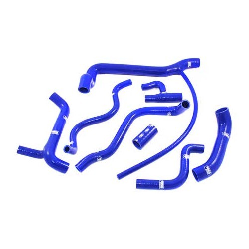  8er Set Wasserschläuche SAMCO blau für Corrado G60 1990->. - GC56928 