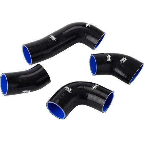  Kit de 4 durites d'air SAMCO Bleu pour Corrado G60 1990-> - GC56930 