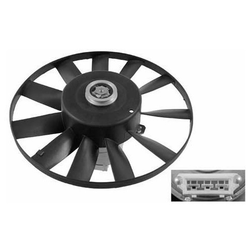  Kühlerlüfter 250 / 80 Watt, 3-polig, für Golf 3 - GC57004 