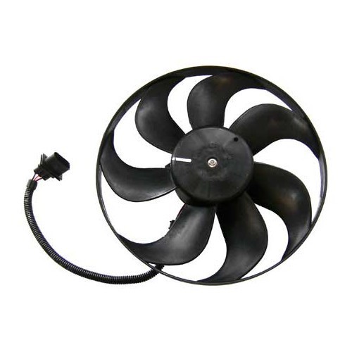  Ventilador de radiador 345 mm para Polo 6N e 9N com ar condicionado - GC57012 