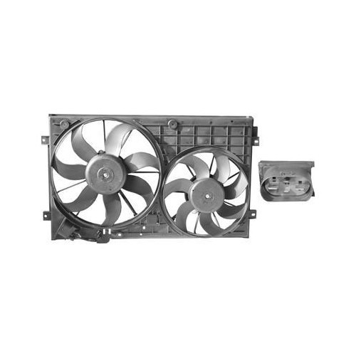  Ventiladores de radiador com armação para Golf 5 - GC57044 