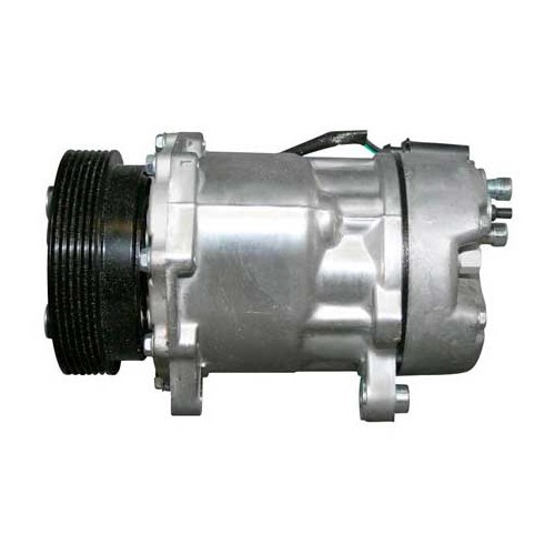  Air-conditioning compressor, Sanden montage, voor Golf 4 sinds 99->. - GC58100 