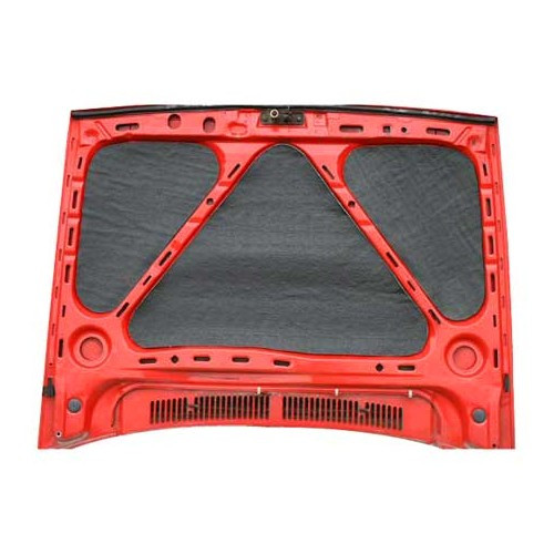 Kit di 3 pannelli fonoassorbenti per cofano motore per VW Golf 2 e Jetta 2