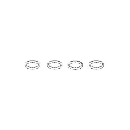 Set of 4 seals between cylinder head and inlet pipe - GC70154