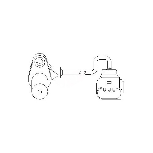 Émetteur d'impulsions sur vilebrequin pour VW Golf 4 et Bora - GC73012