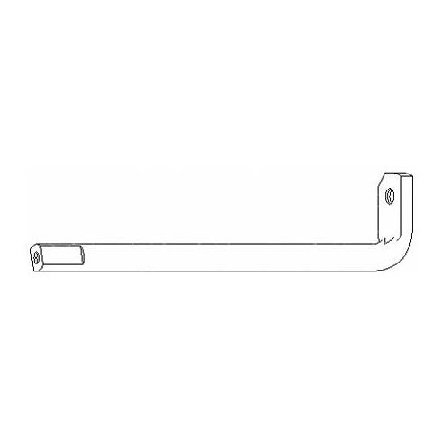 Accessories belttightening lever for Polo 6N1/6N2 1.7 and 1.9 Diesel