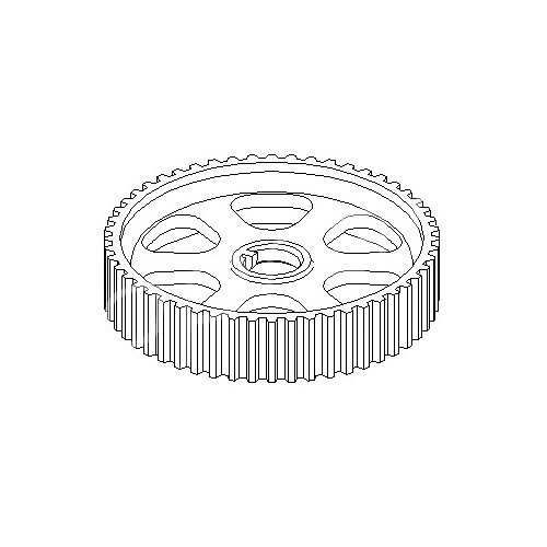 Nokkenaspoelie 52 tanden voor 16s motor - GD30984