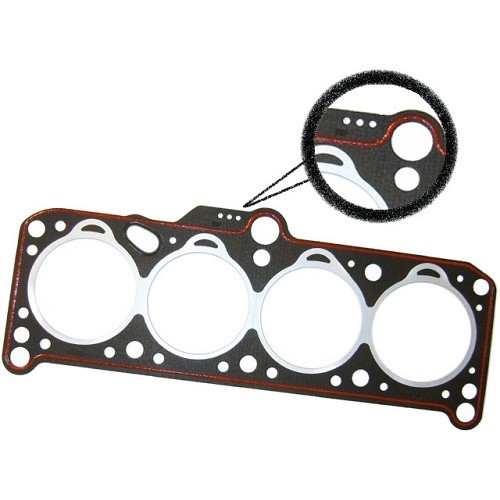 Cylinder head gasket with 3 holes for Golf 1.6 D / TD ->85 - GD82000