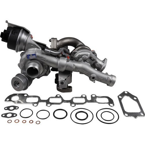  Collecteur d'échappement avec turbo pour VW Transporter T5 2.0 BiTDi - GD90039 