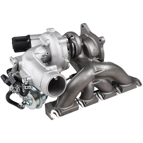 Novo turbo sem troca para VW Golf 5 GTI 2.0L TFSI (09/2004-06/2008) - com tubo de respiro adicional - GD90141