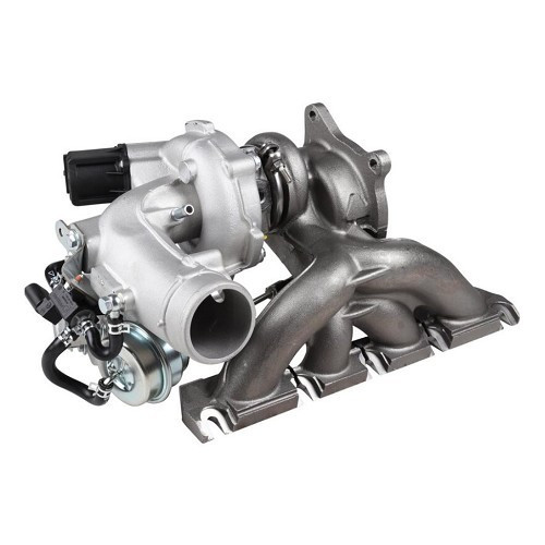 New turbo without exchange for VW Golf 5 GTI 2.0L TFSI (09/2004-06/2008) - with additional breather hose - GD90141