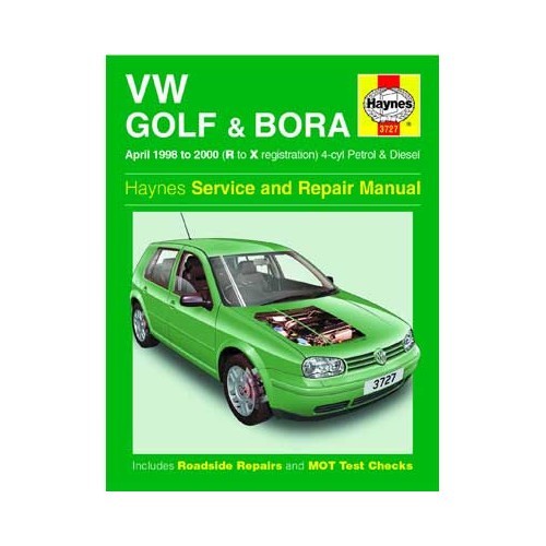 Revue technique automobile pour Volkswagen Golf, Scirocco et Jetta essence  - GF02000 etai 