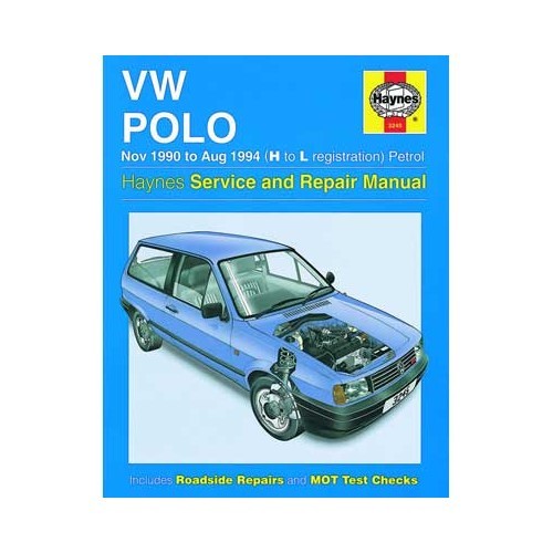  Manual de taller Haynes para Polo gasolina de 90 a 94 - GF02650 