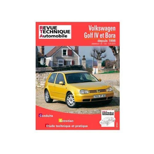 Technisch overzicht van de Volkswagen Golf IV benzine sinds 1998