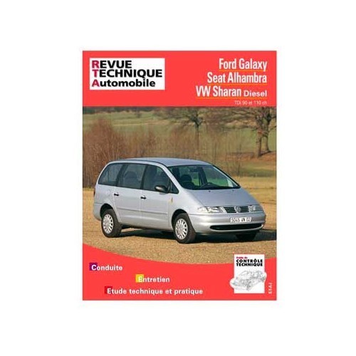  Manual de taller para Volkswagen Sharan diésel de 1996 a 2000 - GF02942 