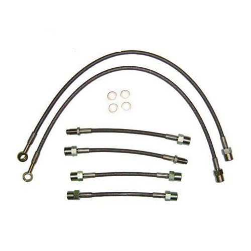  Goodridge Aviation brake hoses for Golf 3 GTi  - GH24304 