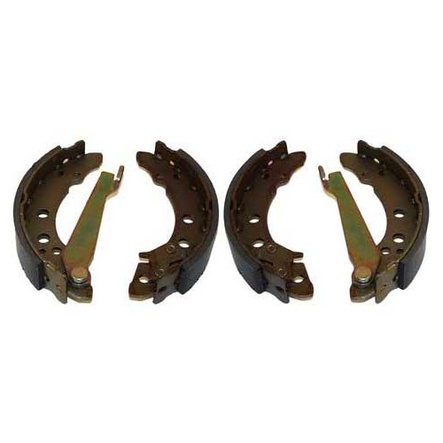  Set of 4 rear brake shoes for Golf 1 and Scirocco ->07/78 - GH26700P 