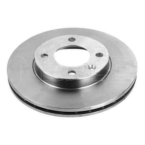  239x20mm front brake disc for Seat Ibiza (6K), MEYLE ORIGINAL Quality - GH28007 