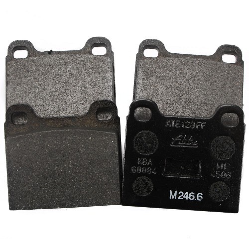 Front brake pad set for Golf 1