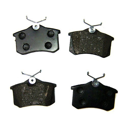 Rear brake pads for New Beetle with 232x9 mm discs